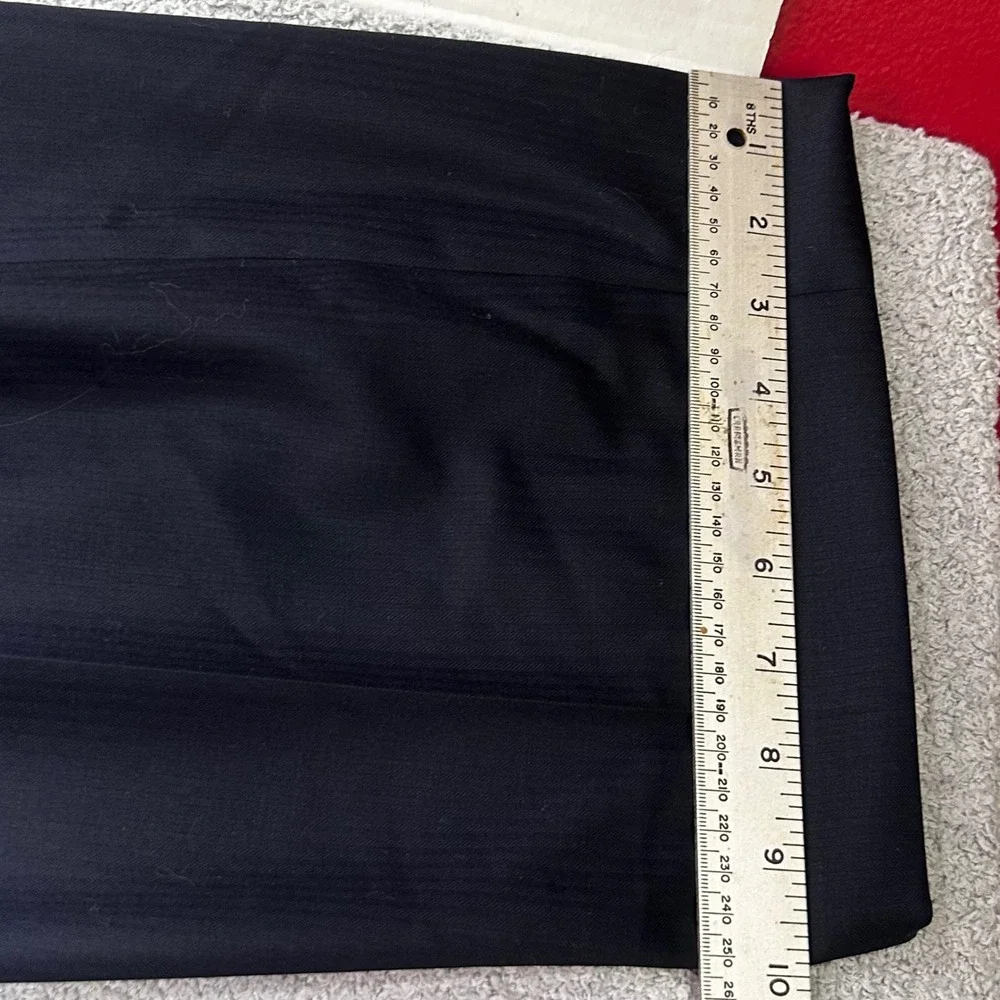 Hart Schaffner Marx Suit 50R Navy Blue 2 Button  Classic Big Tall USA made